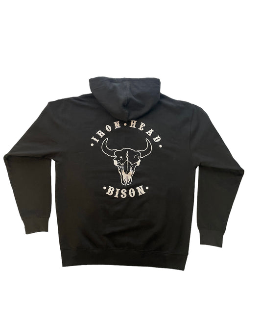 Iron Head Bison Hoodies