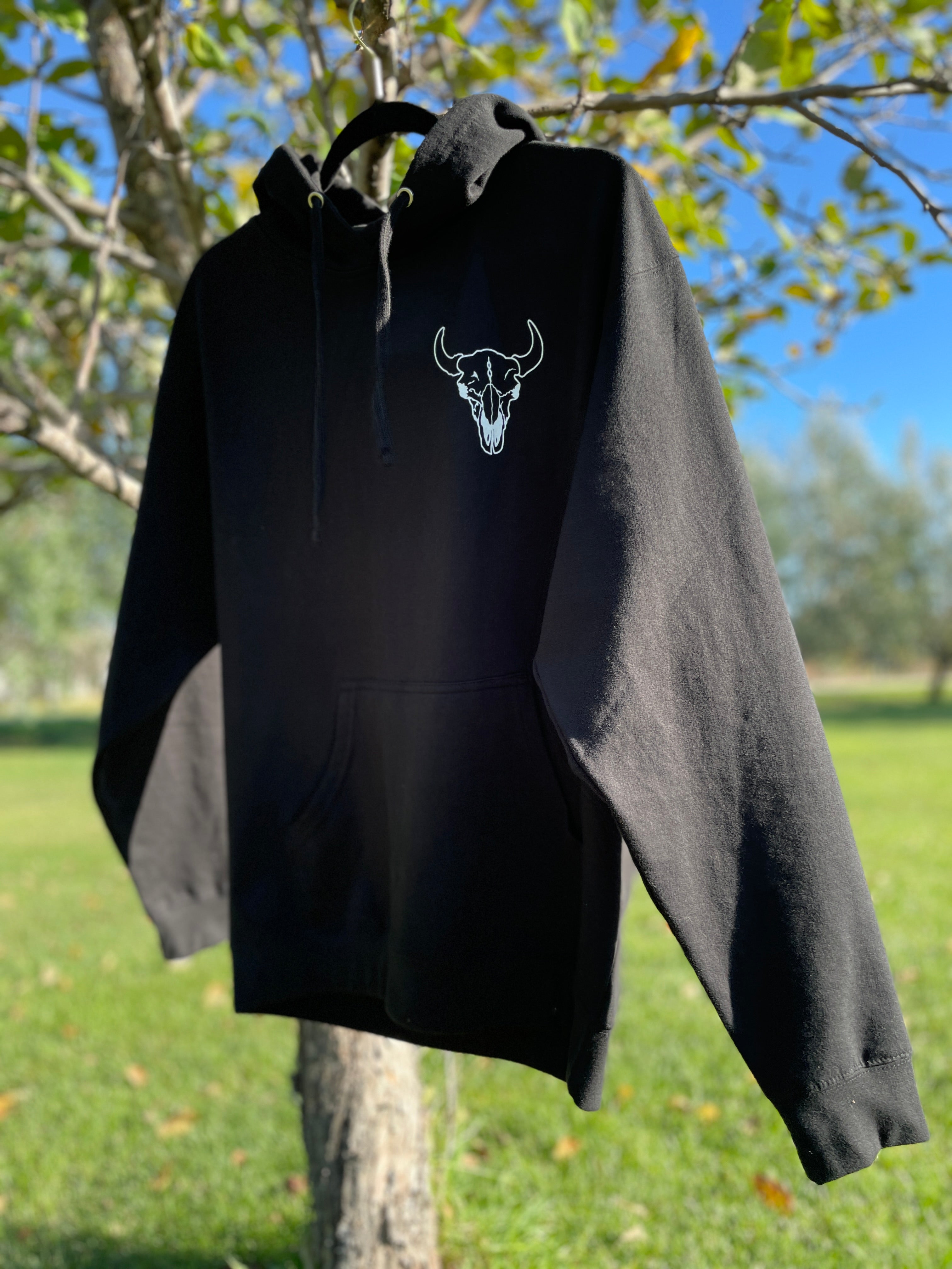 Iron Head Bison Hoodies