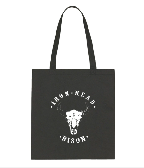 Iron Head Bison Re-Usable Tote Bag